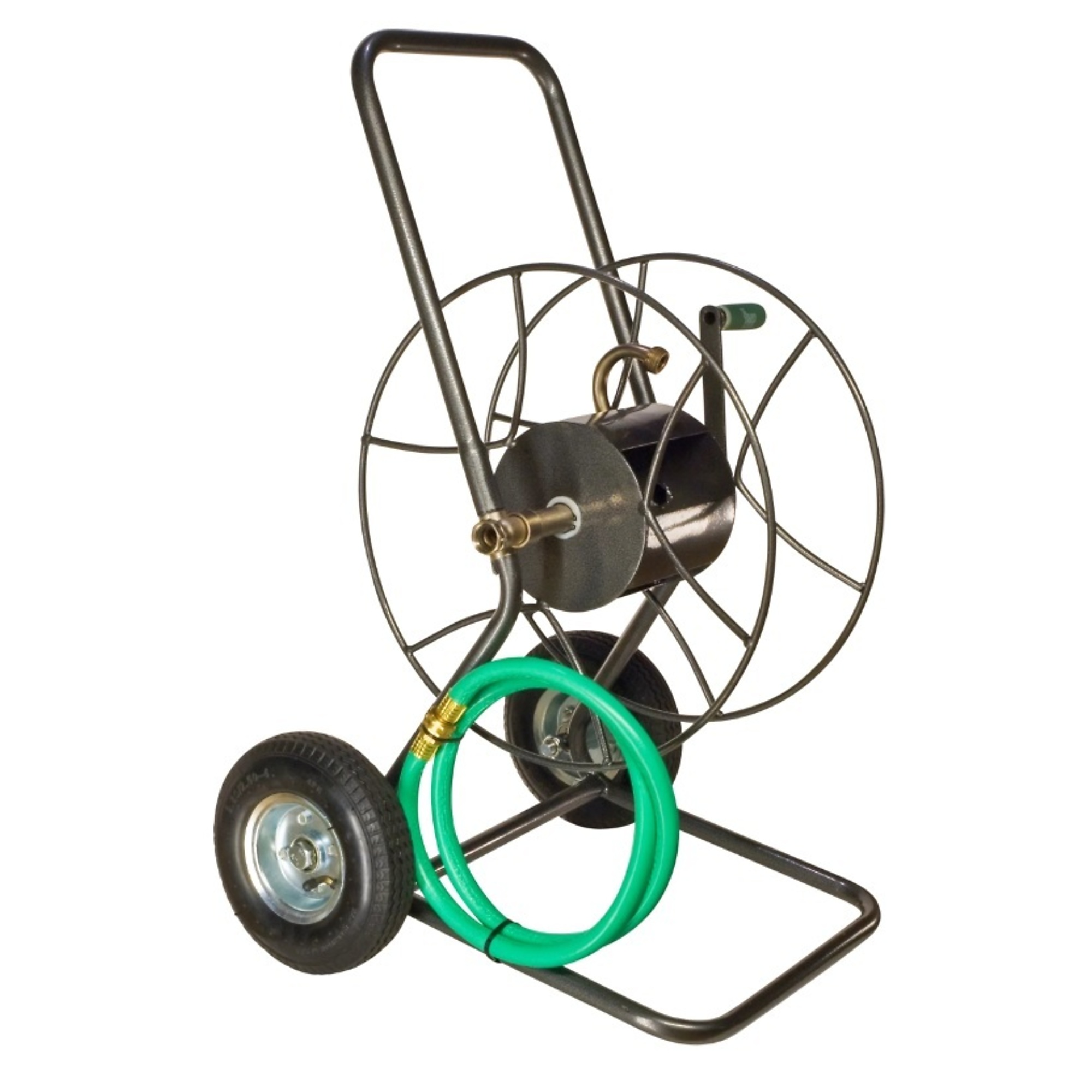 Yard Butler, Two Wheel Hose Truck, Hose Length Capacity 200 ft, Frame Material Steel, Color Gray, Model# IHT-2EZ